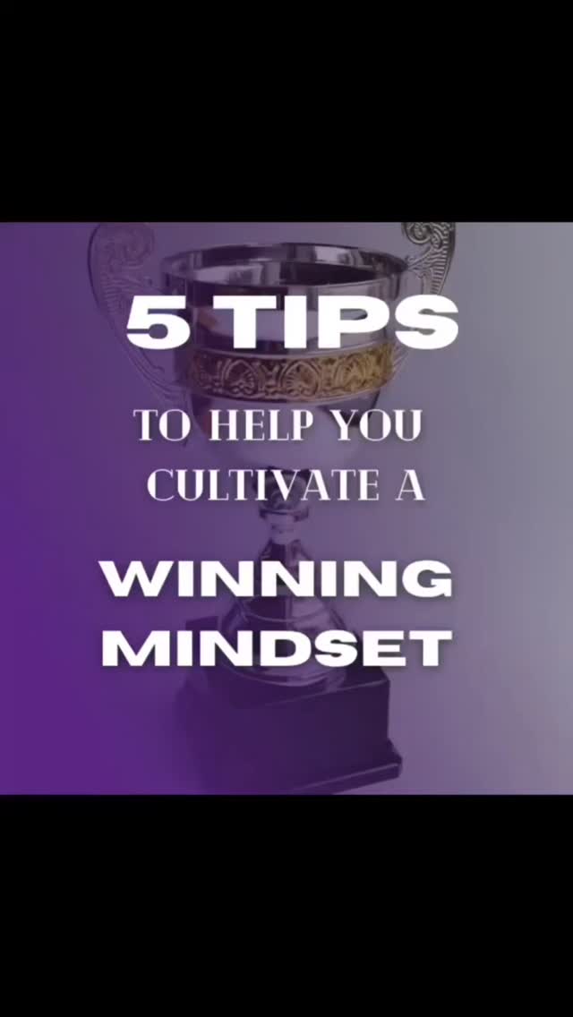 A winning mindset doesn’t just happen it’s built, nurtured, and practiced daily!

Here are 5 powerful tips to help you cultivate the kind of mindset that attracts success and keeps you moving forward. 

Which of these tips are you already practicing? Share in the comments ⬇️

#winningmindset #successhabits #mindsetmatters💯 #dailymotivatíon #personalgrowthmindset #stayfocused💯