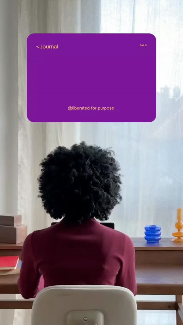 Journaling is more than writing things down. It’s a safe space to process pain, release emotions, gain clarity, and reconnect with who you truly are. Every page is a reminder that your story matters, your voice is valid, and your healing is intentional. When you journal, you’re choosing yourself one honest thought at a time.

Pause today. Grab your journal. Write one truth you’ve been avoiding and one intention you’re stepping into. 

Save this post and share it with someone who needs permission to start healing.

Website
Www.liberatedforpurpose.com

WhatsApp 
- BBC: https://chat.whatsapp.com/F85TUq9YHMz1L0wSpIiHNW

- ⁠FREE 30- minutes session:  https://calendly.com/liberatedforpurpose2/30min

#liberatedforpurpose #journalingforhealing #writeyourwayfree # #selfreflection