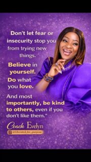 Fear will whisper.
Insecurity will try.
But you? You keep going.
Believe in yourself.
Do what you love.
And choose kindness — always.
Growth looks good on you ✨
Follow @Liberated_for_purpose for daily reminders, healing conversations, and purpose-driven growth 🤍
👉🏽joinjoin the Beyond Beauty Community using the link in bio
👉🏽visit our website at www.liberatedforpurpose.com for our products and services 
#BelieveInYourself 
#WomenEmpowerment
 #FearlessLiving
#ConfidenceJourney 
#MindsetMatters