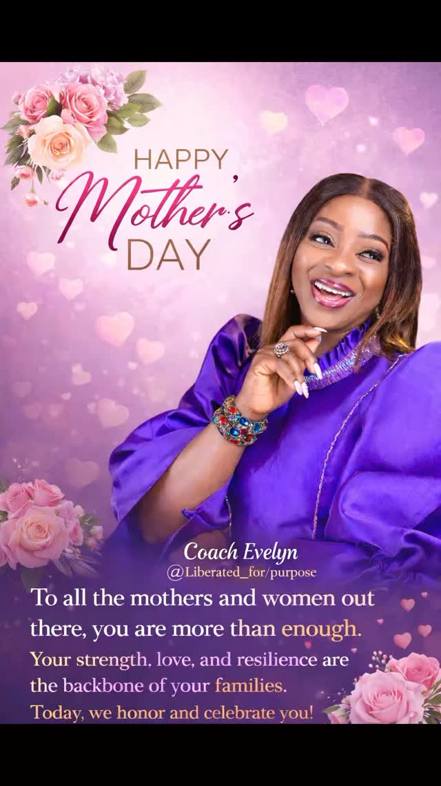 Today we celebrate the strength, love, sacrifice, and resilience of every mother and every woman who nurtures, supports, and uplifts others. ❤️
Motherhood is more than a title — it is a calling, a journey of endless love, courage, and grace. From the quiet sacrifices to the powerful impact you make every single day, the world is better because of you.
To every mother, mother-figure, and woman shaping lives with love — we see you, we honor you, and we celebrate you today.
Happy Mothering Sunday to all the amazing women out there. 🌸
✨ Tag a mother who inspires you.
✨ Send this to a woman who deserves to be celebrated today.
#HappyMothersDay
#MotheringSunday
#CelebratingMothers
#StrongWomen
#womenofstrength