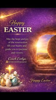 He is Risen! ✝️
Easter reminds us of the power of hope, renewal, and victory through Christ.

Because of the resurrection, we are reminded that every challenge has an end, every darkness gives way to light, and every setback can lead to a comeback.

May this Easter fill your heart with peace, faith, and renewed purpose.
Happy Easter to you and your loved ones.

#HappyEaster
#HeIsRisen
#EasterSunday
#ResurrectionPower
#faithandpurpose