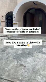 1. Start your day before your phone does....The first 10 minutes shape your whole mindset. Give them to you, not your notifications.

2. Ask "why" before "how" Before chasing a goal, get clear on the reason behind it. Purpose fuels consistency.

3. Say no without a 10-minute explanation "No" is a full sentence. Protecting your time is protecting your intention.

4. Design your environment, don't just discipline yourself Willpower fades. A space that reflects your goals doesn't.

4. End your day with a 2-minute review  What moved you closer to who you want to be today? What didn't?

Living with intention isn't about doing more it's about doing what actually matters, on purpose.