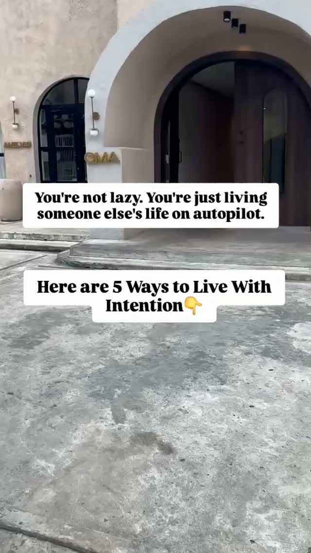 1. Start your day before your phone does....The first 10 minutes shape your whole mindset. Give them to you, not your notifications.

2. Ask "why" before "how" Before chasing a goal, get clear on the reason behind it. Purpose fuels consistency.

3. Say no without a 10-minute explanation "No" is a full sentence. Protecting your time is protecting your intention.

4. Design your environment, don't just discipline yourself Willpower fades. A space that reflects your goals doesn't.

4. End your day with a 2-minute review  What moved you closer to who you want to be today? What didn't?

Living with intention isn't about doing more it's about doing what actually matters, on purpose.